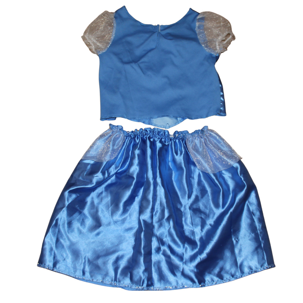 Disney Jakk's Pacific Cinderella Top Shirt Skirt Two (2) Piece Costume Size 4-6X - Picture 2 of 9